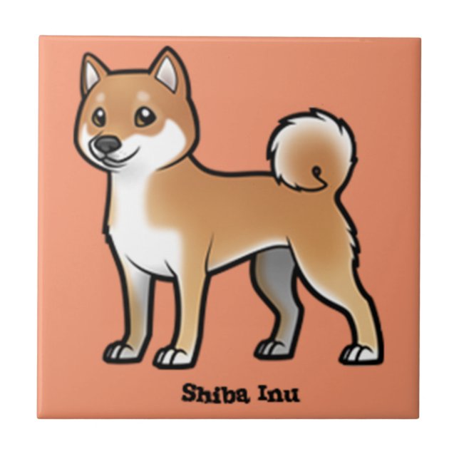 shiba inu tile (Front)