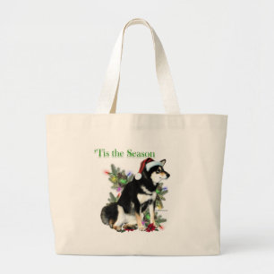 Shiba Inu ‘Tis Large Tote Bag
