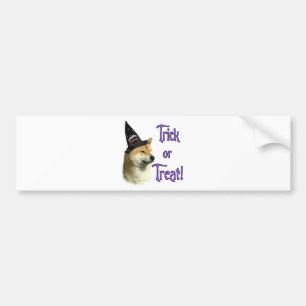 Shiba Inu Trick Bumper Sticker
