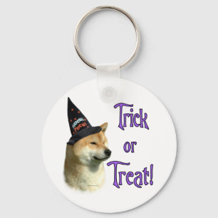 Shiba Inu Trick Key Ring
