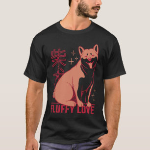 Shiba Inu Uni Dog Japanese Signs Love T-Shirt