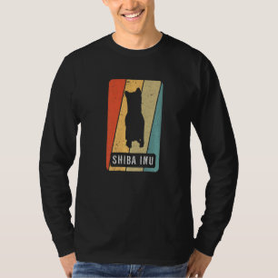 Shiba Inu Vintage Dog Dogs Paw Shiba Inu Accessori T-Shirt