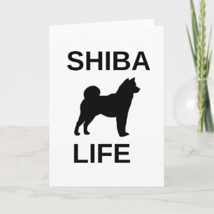 shiba life card