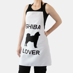shiba lover apron