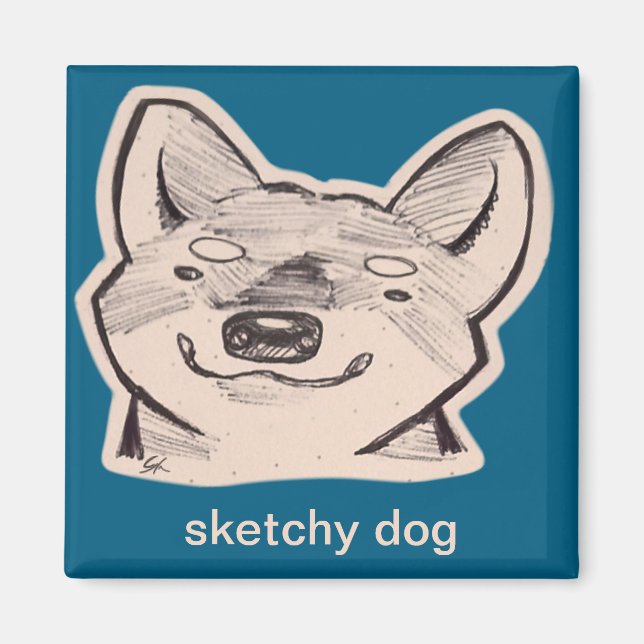 Shiba  magnet (Front)