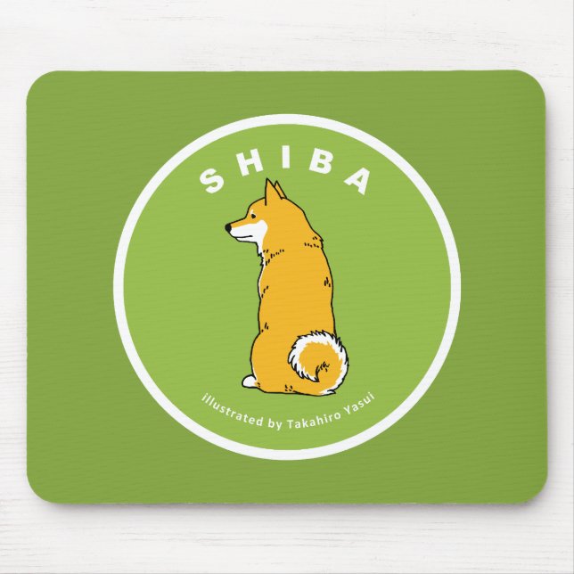Shiba Mousepad (Front)
