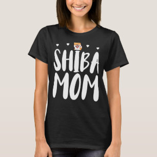 Shiba Mum Funny Shiba Inu Owner Pet Dog Mum T-Shirt