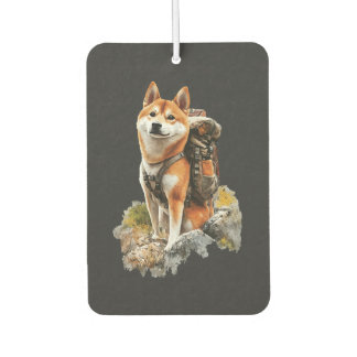 Shiba Pitbull Inu Car Air Freshener