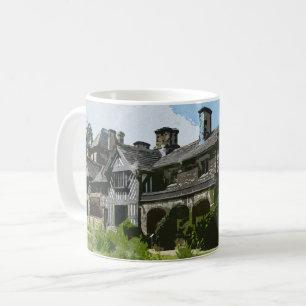 Shibden Hall Watercolour Art - Historic Halifax Coffee Mug