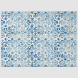 Shibori Blue Japanese Textile Art No 3 Tissue Paper