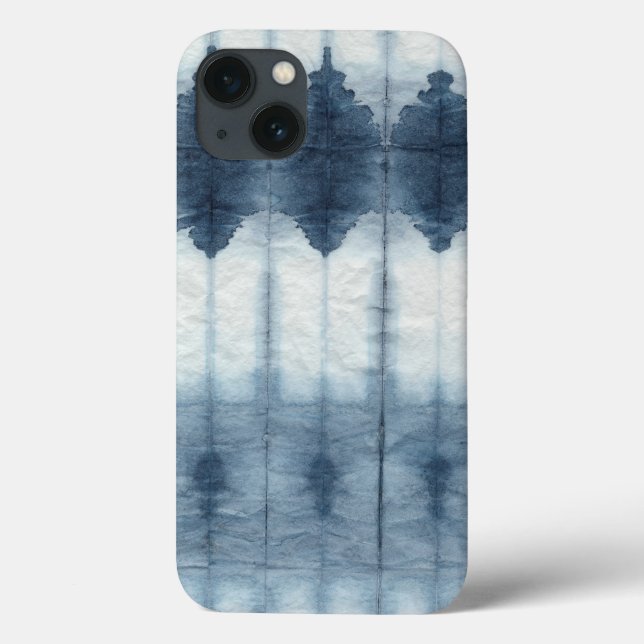 Shibori Indigio Print Case-Mate iPhone Case (Back)