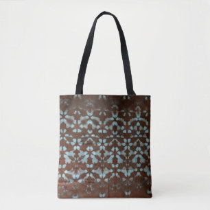 Shibori Print Pattern Tote Bag