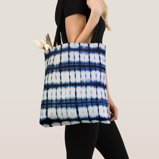 Shibori Tote Bag (Close Up)