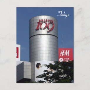 shibuya 109 postcard