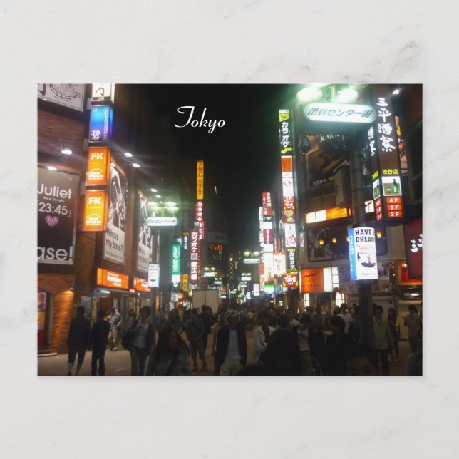 shibuya lights postcard (Front)