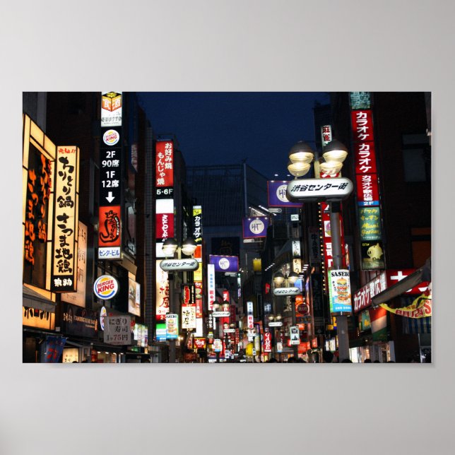Shibuya Lights Poster (Front)