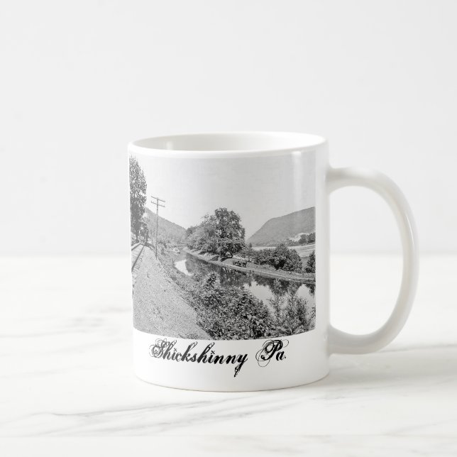 Shickshinny Pa. Canal Mug (Right)
