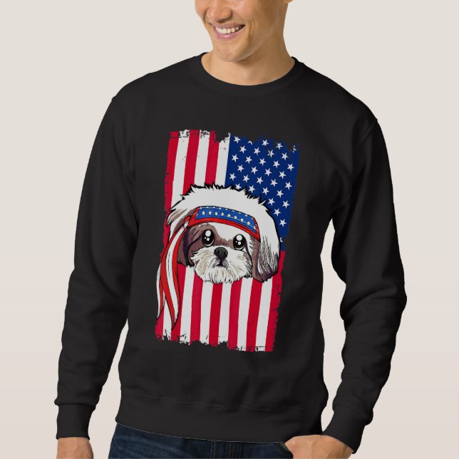 Shid Tzu Dog Sweatshirt (Front)