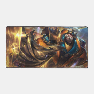 Shield Bearer Gaming Desk Mat Tank Champions
