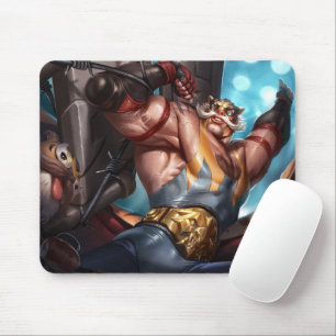 Shield Bearer Gaming Mousepad Warrior themed Pad