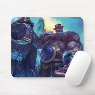 Shield Bearer Gaming Mousepad Warrior themed Pad