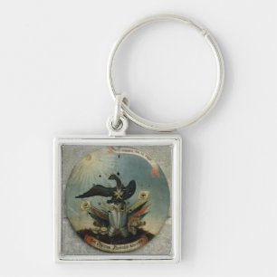 Shield of a Prussian officer, 1764 Key Ring