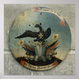 Shield of a Prussian officer, 1764 Poster