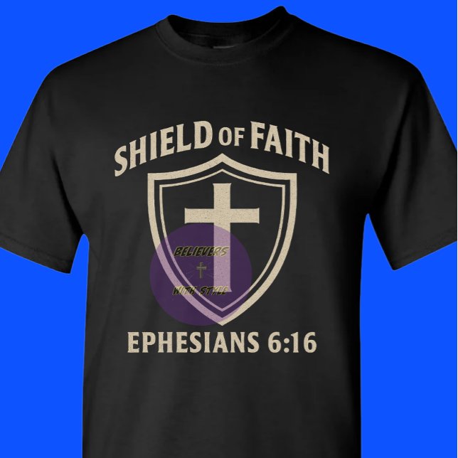 Shield of Faith - Christian T-Shirt (Creator Uploaded)