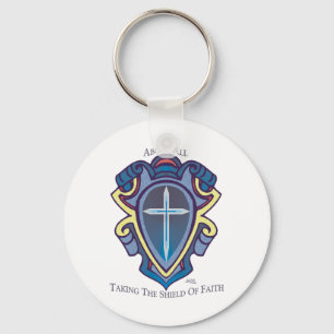 Shield of Faith Keychain