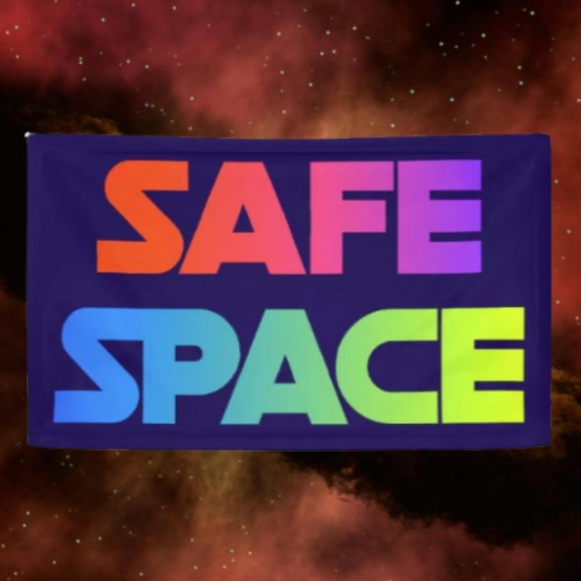 Shield of Pride Banner – SAFE SPACE Statement (Creator Uploaded)