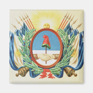 Shield of the Confederation of Argentina Magnet