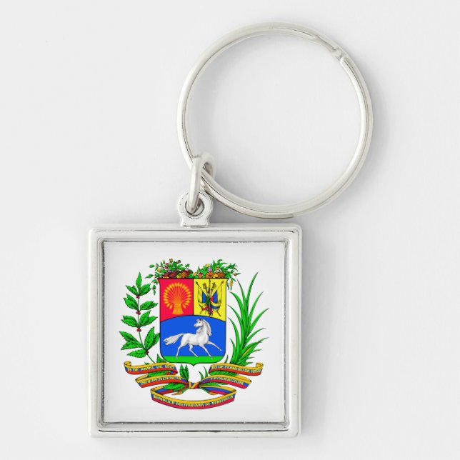 Shield of Venezuela Key Ring (Front)
