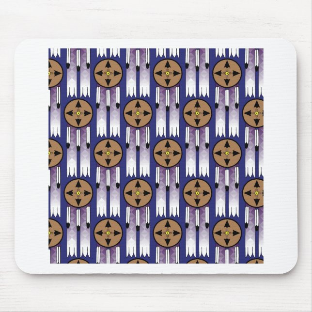 Shield Swatch Mouse Pad (Front)