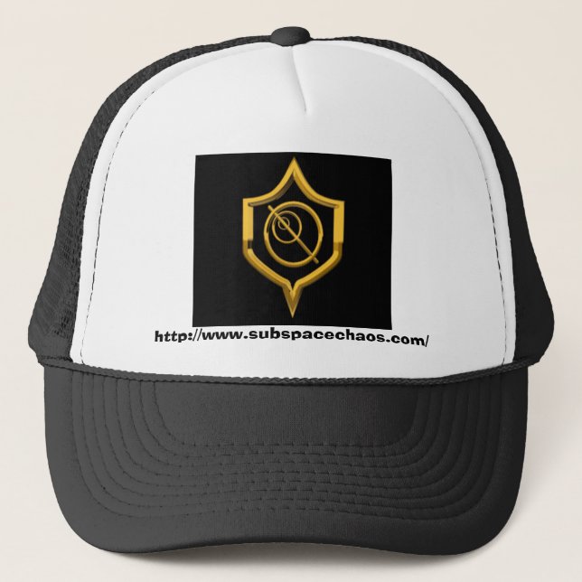 shield trucker hat (Front)