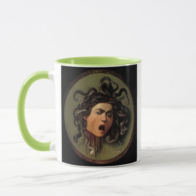 SHIELD WITH HEAD OF MEDUSA MUG (Left)