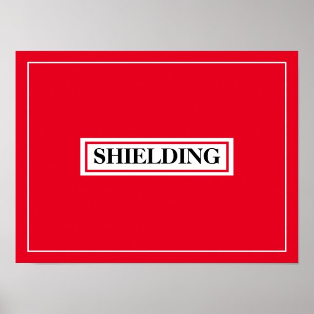 SHIELDING POSTER (Front)