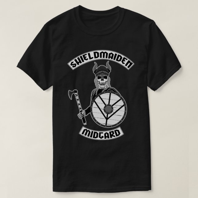 ShieldMaiden MC T-Shirt (Design Front)