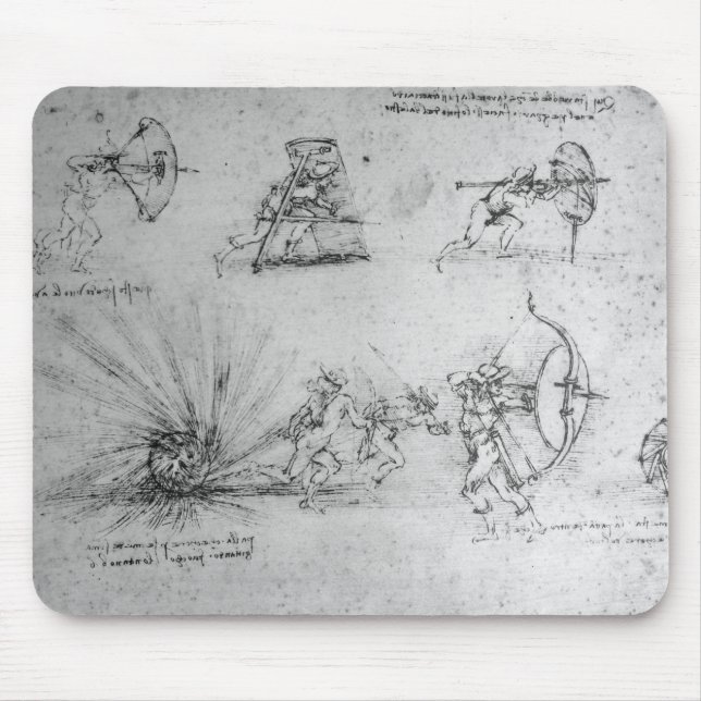 Shields for Foot Soldiers and an Exploding Mouse Pad (Front)