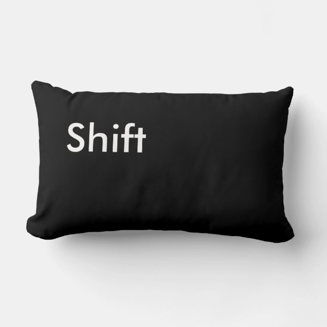 "Shift" Computer Key Pillow (Front)