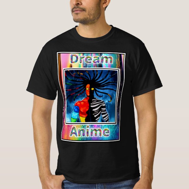 Shift Split Dream Anime T-Shirt (Front)