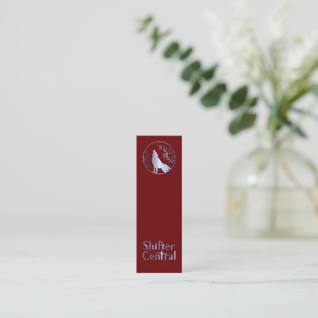 Shifter Central Bookmark Calling Card (Standing Front)
