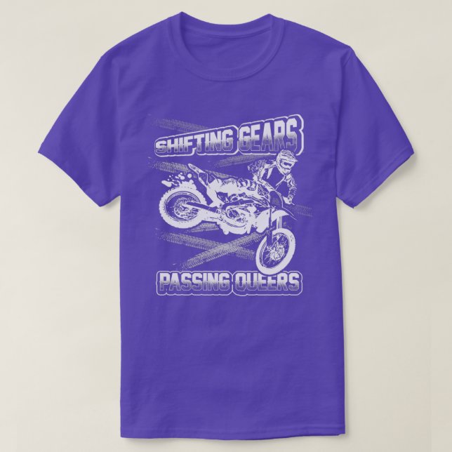 Shifting gears Passing queers  T-Shirt (Design Front)