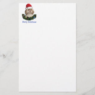 Shih-Tsu Dog Christmas items Stationery