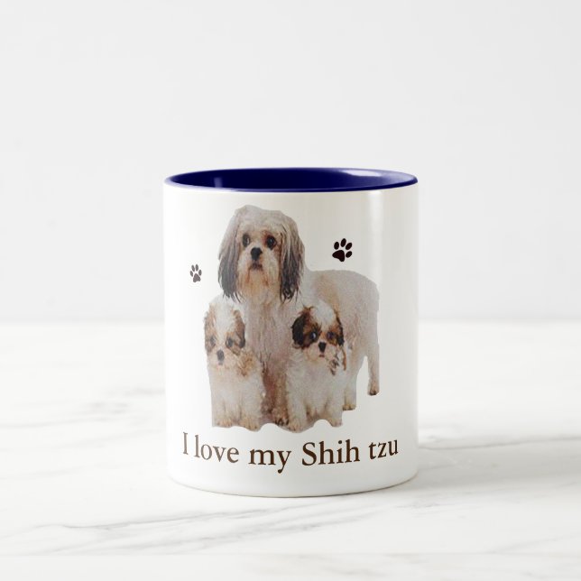 Shih-tsu Two-Tone Coffee Mug (Center)