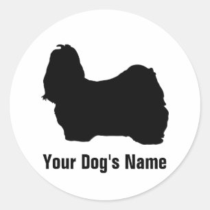 Shih Tzu シー・ズー Classic Round Sticker