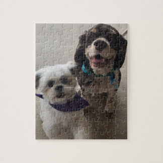 Shih Tzu and Cocker Spaniel Dog Puzzle