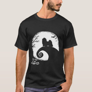 Shih Tzu And Moon Halloween Costume T-Shirt