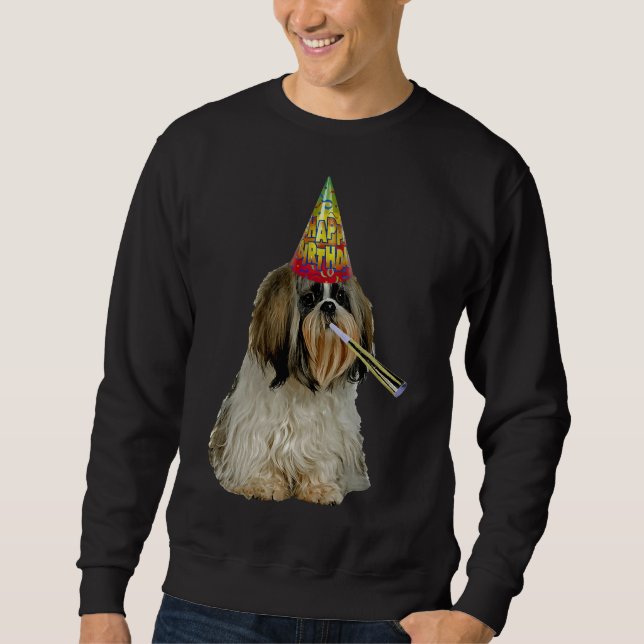 Shih Tzu Birthday Sweatshirt (Front)