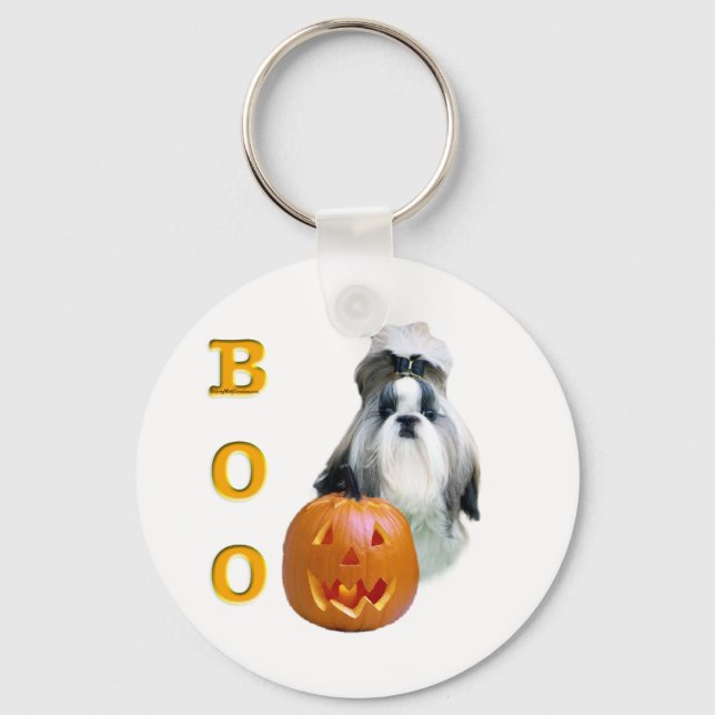 Shih Tzu Boo Key Ring (Front)