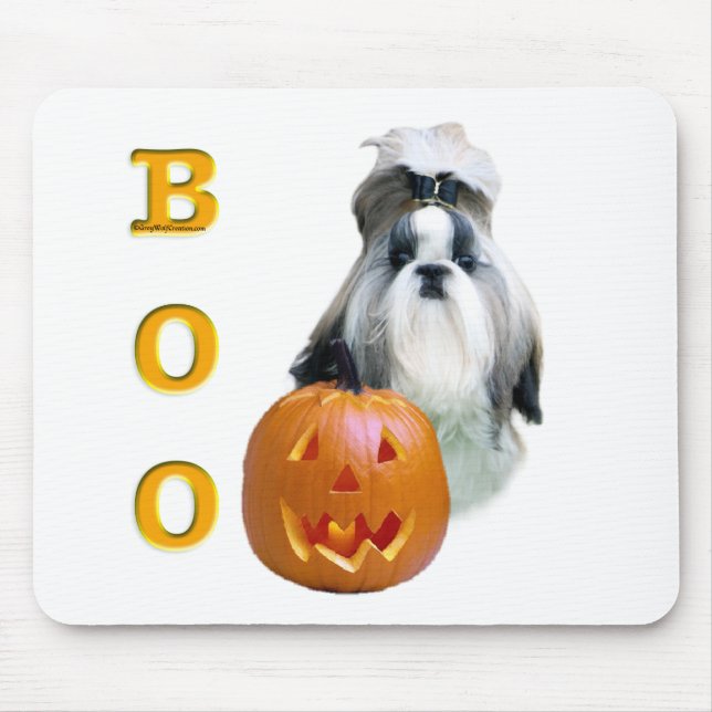 Shih Tzu Boo Mouse Pad (Front)
